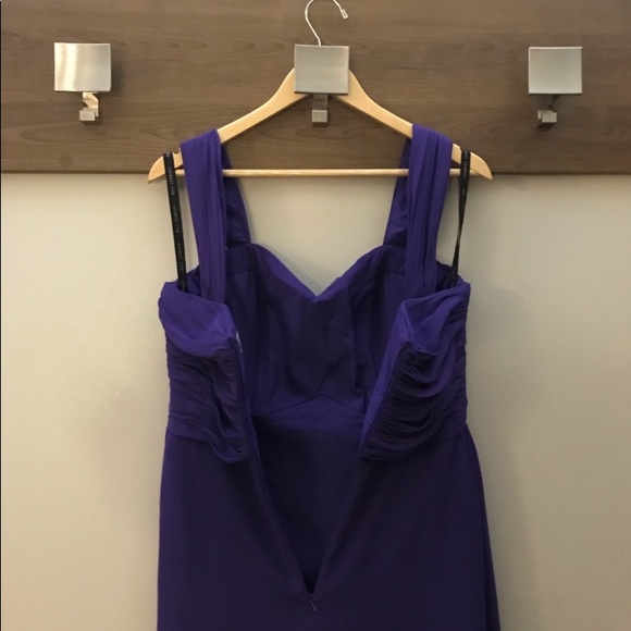BILL LEVKOFF Designer Purple Dress!!! - Picture 5 of 6